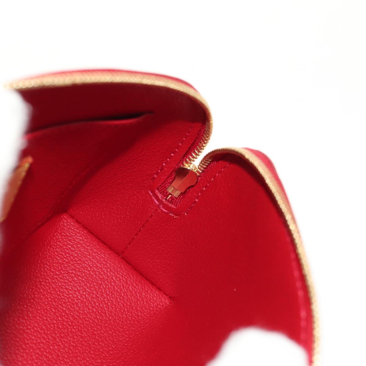 LOUIS VUITTON Monogram Vernis Pochette Pouch Rose Indian M90009 LV Auth am9994V