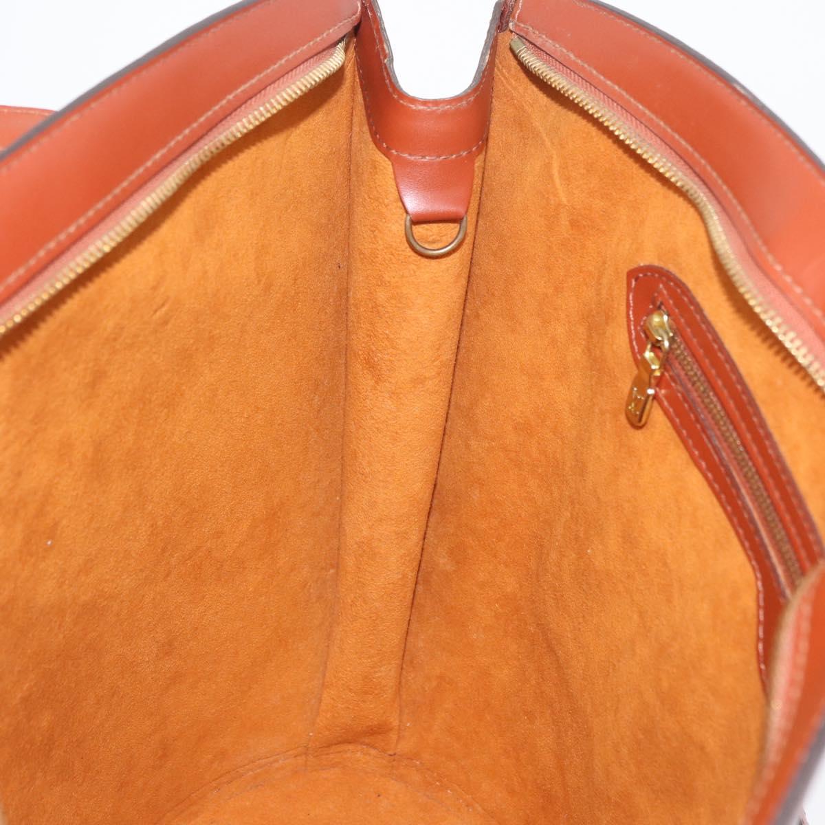 LOUIS VUITTON Epi Saint Jacques Shopping Bag Brown M52263 LV Auth AMZ020A