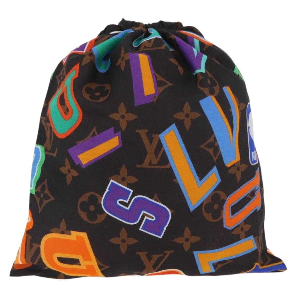 LOUIS VUITTON Monogram Pouch NBA Collaboration MP3031 LV Auth AMZ029SAM