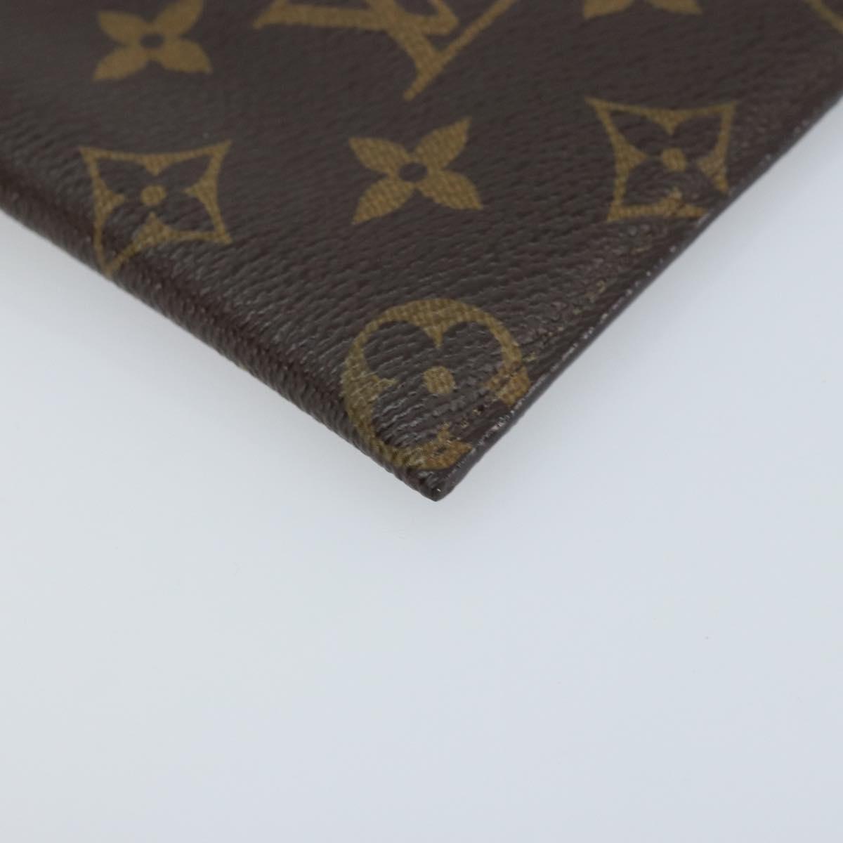 LOUIS VUITTON Monogram Etui Lunette MM Glasses Case M66544 LV Auth AMZ031A