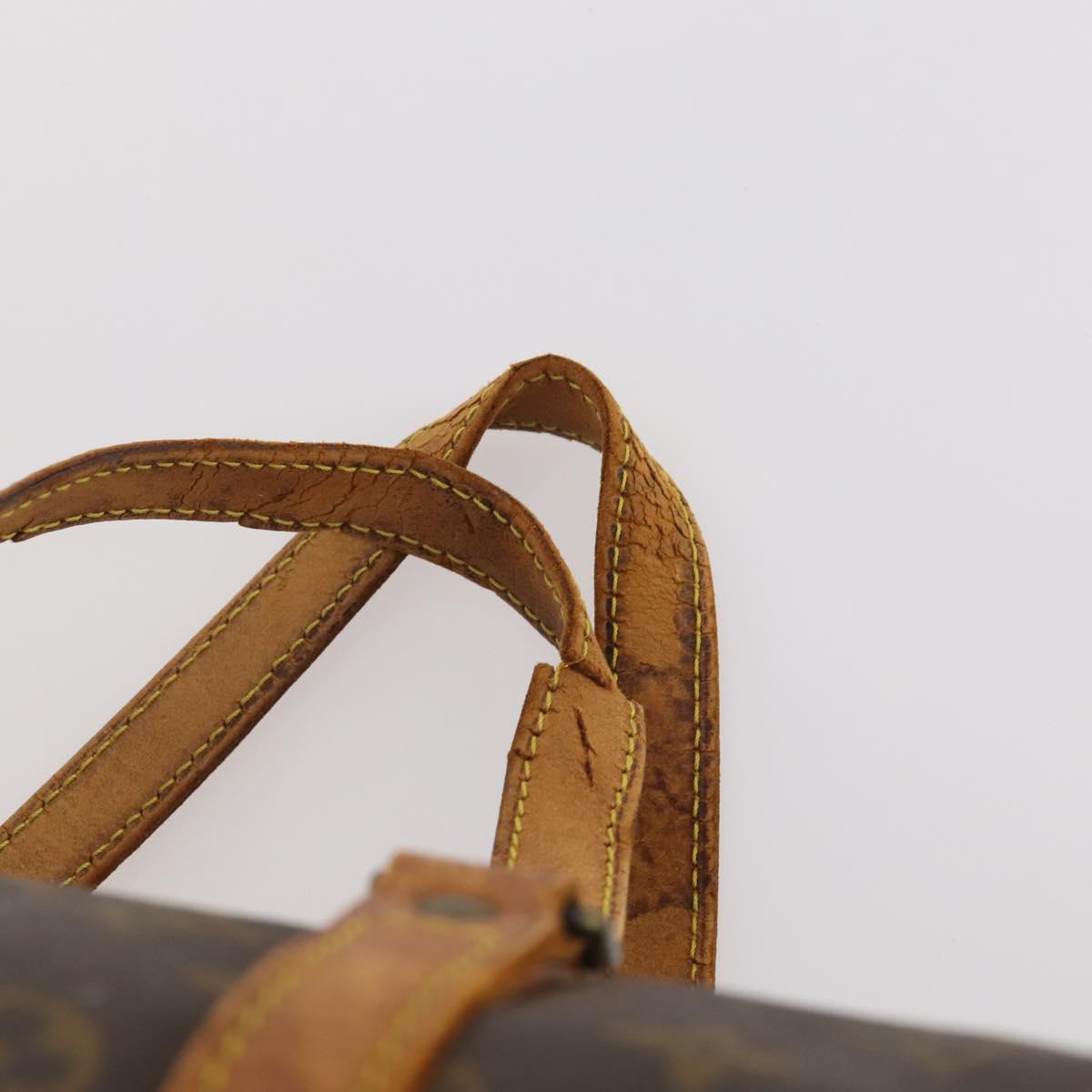 LOUIS VUITTON Monogram Sac Souple 35 Boston Bag M41626 LV Auth AMZ042