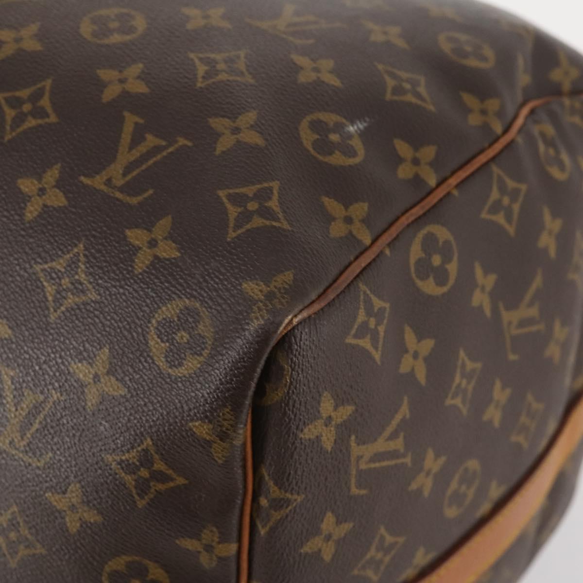 LOUIS VUITTON Monogram Keepall Bandouliere 60 Boston Bag M41412 LV Auth AMZ045