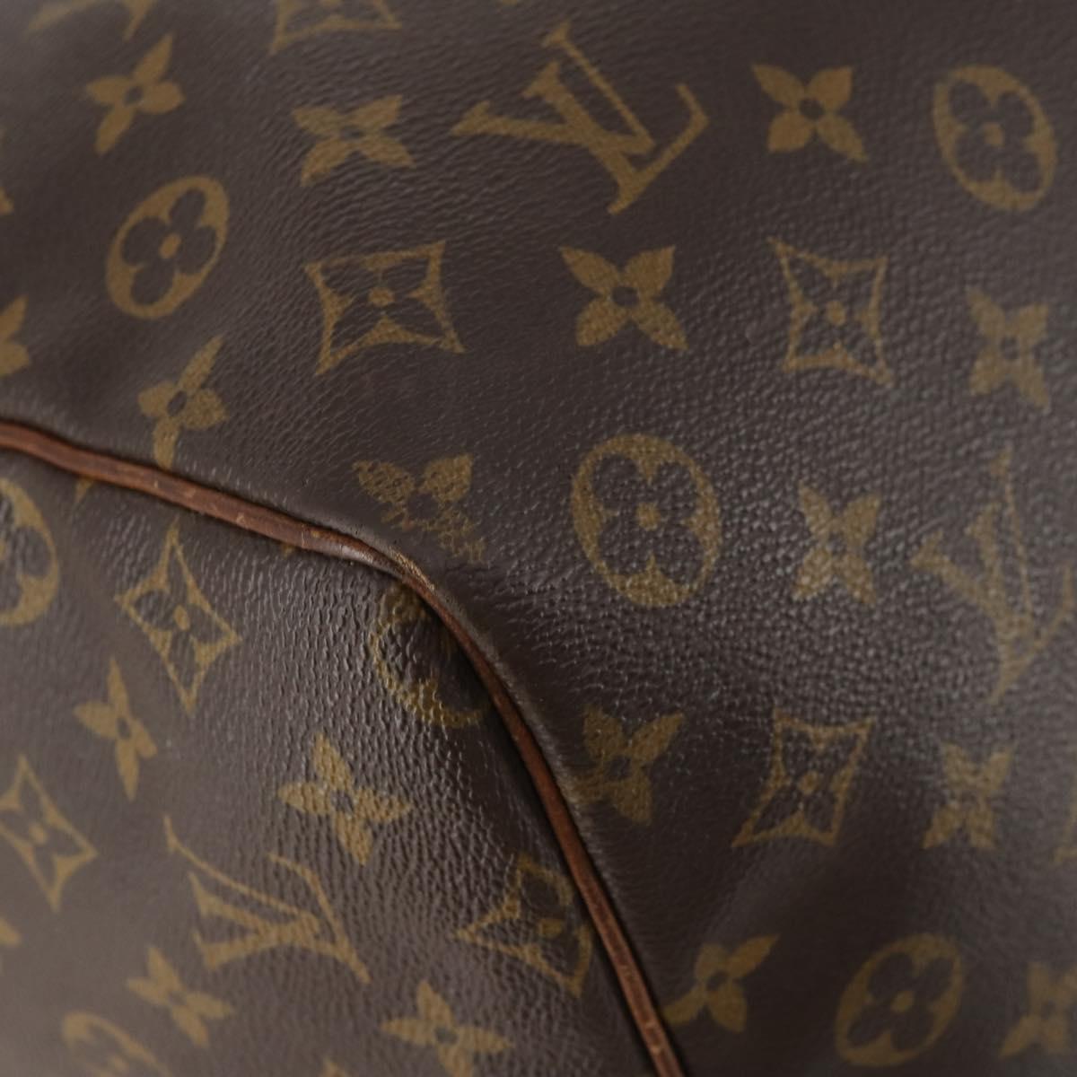 LOUIS VUITTON Monogram Keepall Bandouliere 60 Boston Bag M41412 LV Auth AMZ045
