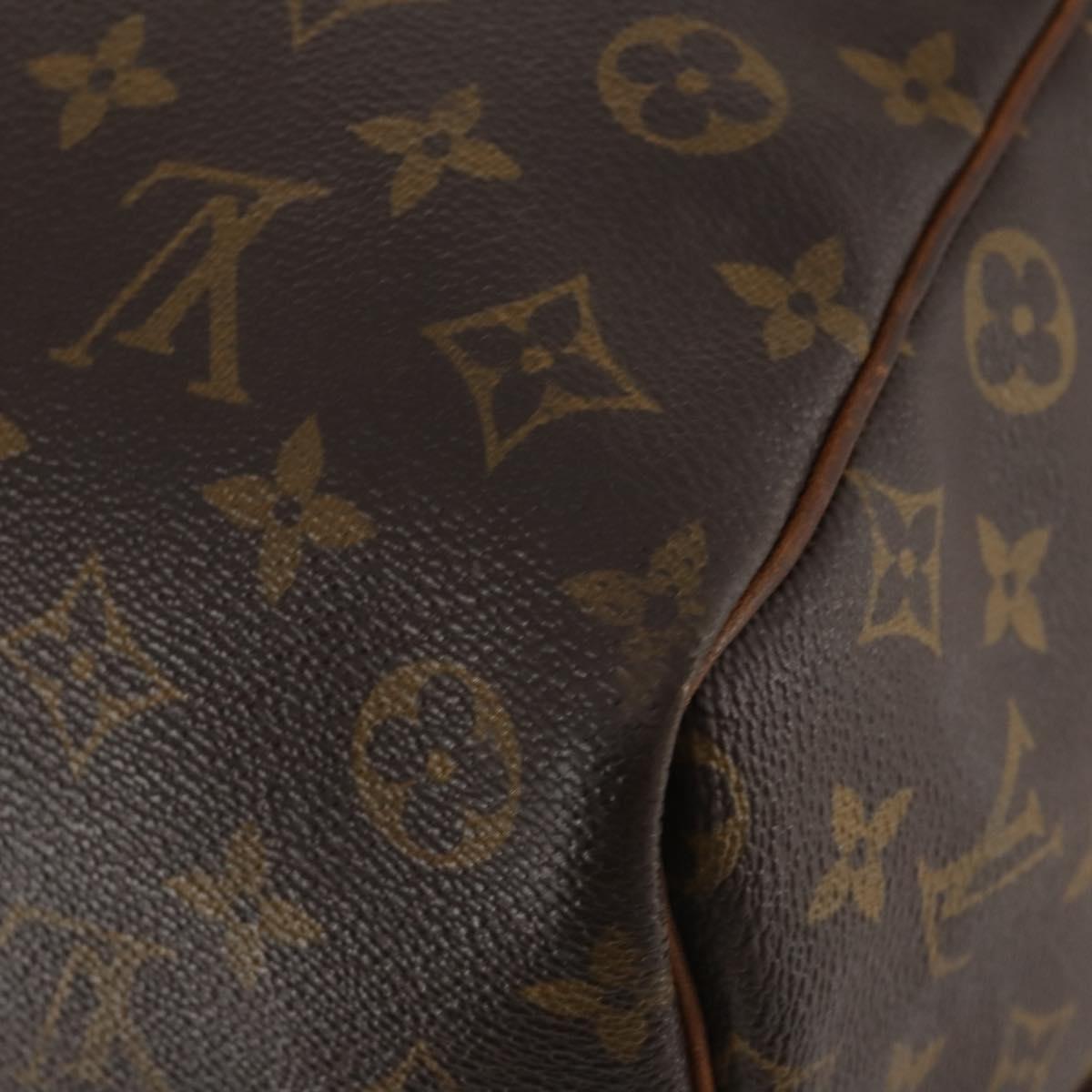 LOUIS VUITTON Monogram Keepall Bandouliere 60 Boston Bag M41412 LV Auth AMZ045