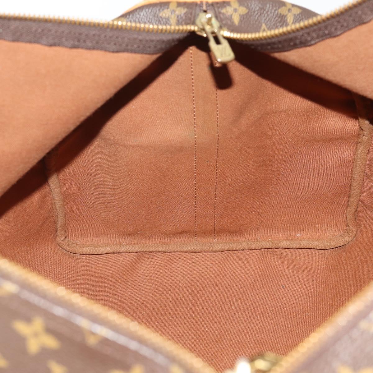 LOUIS VUITTON Monogram Keepall Bandouliere 60 Boston Bag M41412 LV Auth AMZ045