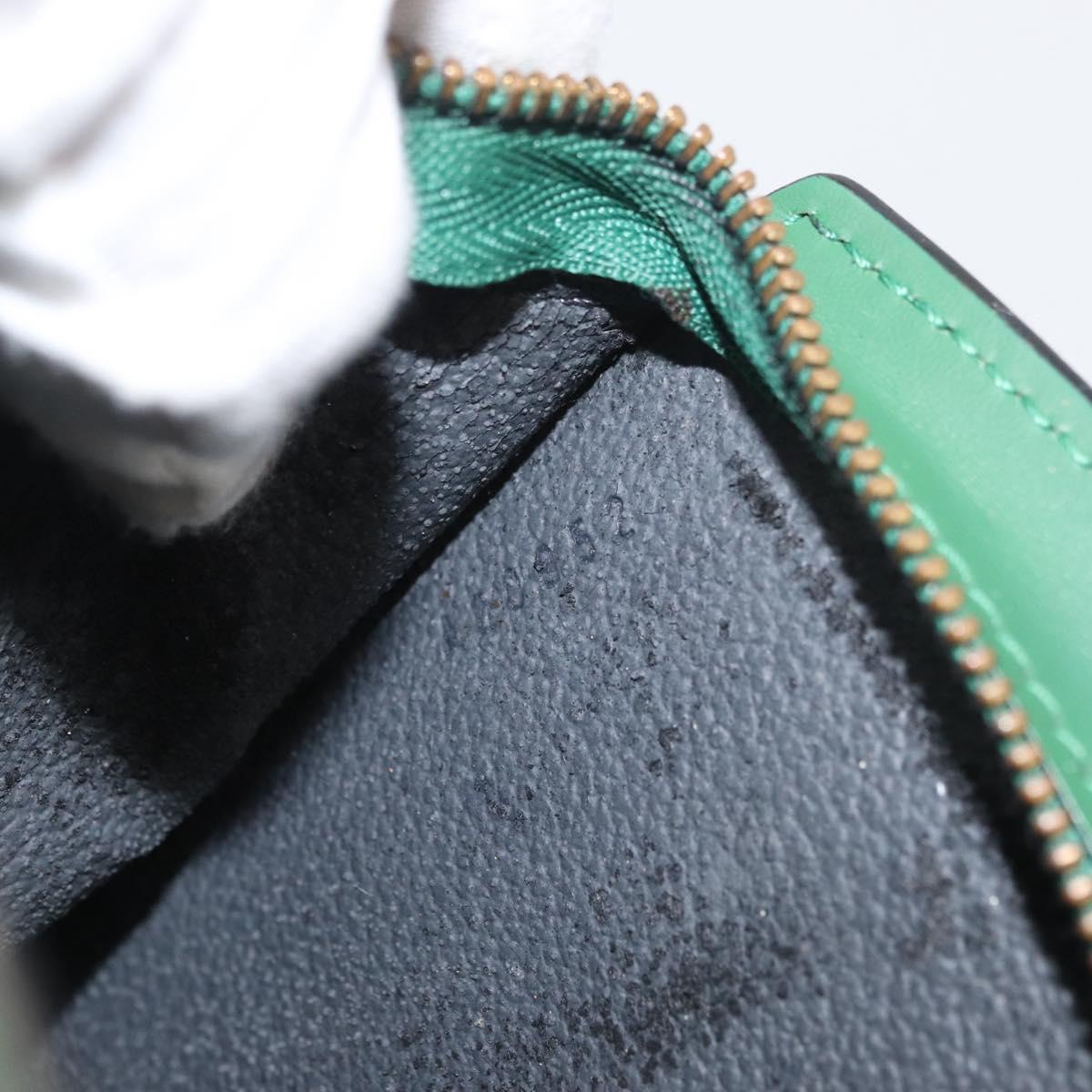 LOUIS VUITTON Epi Trousse Crete Pouch Green M48404 LV Auth AMZ046