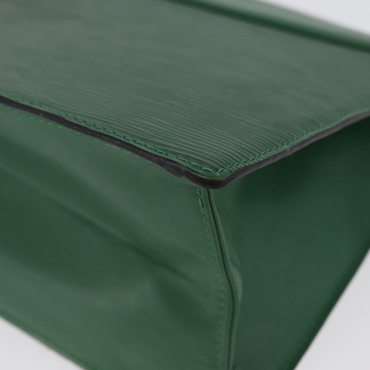 LOUIS VUITTON Epi Trousse Crete Pouch Green M48404 LV Auth AMZ046