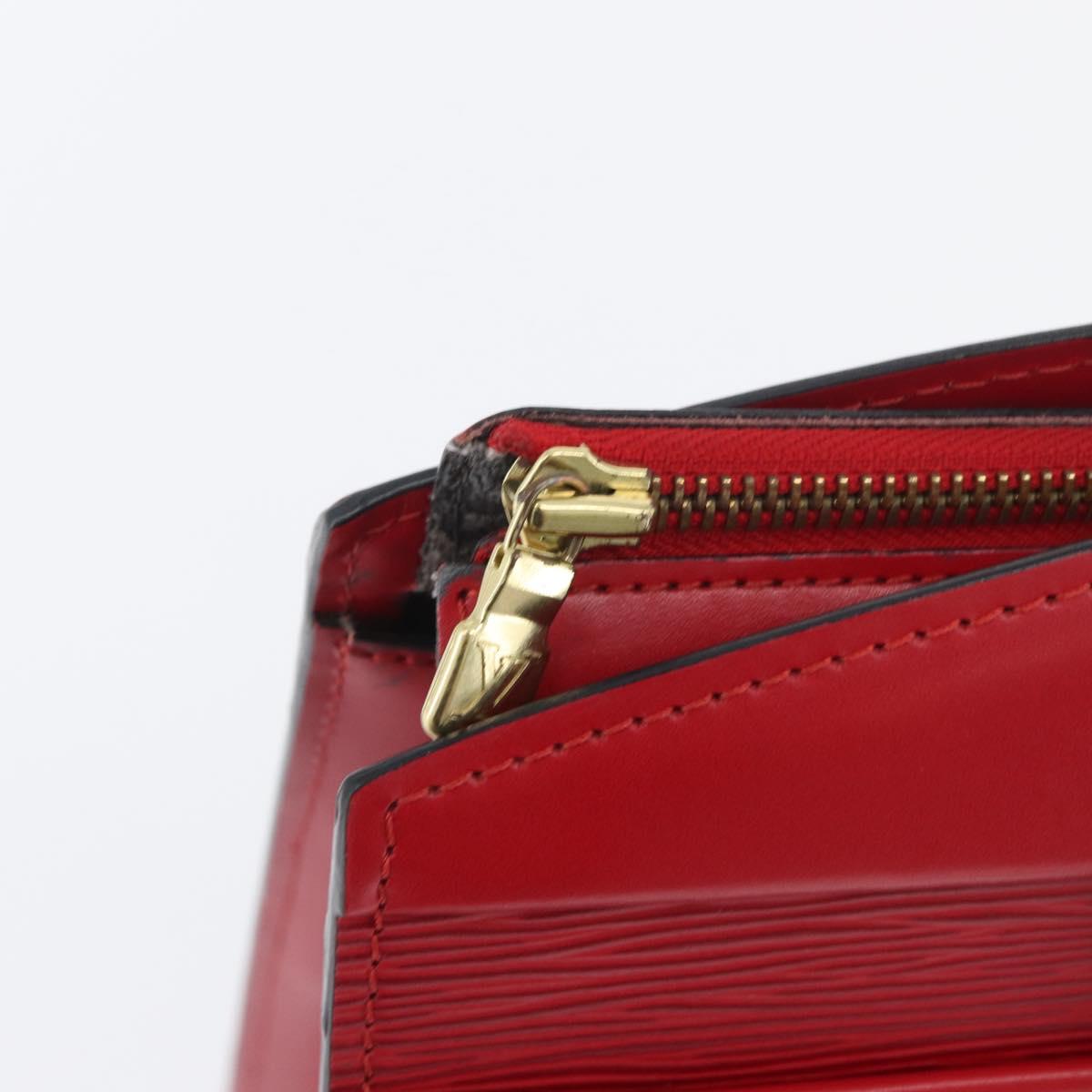 LOUIS VUITTON Epi Riviera Hand Bag Red M48187 LV Auth AMZ061