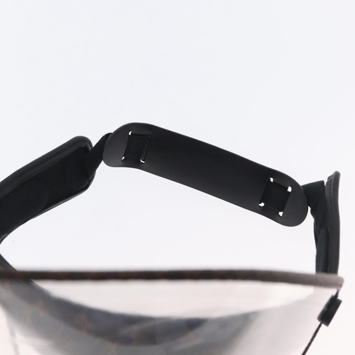 LOUIS VUITTON Monogram Viger LV Shield Sun Visor M76727 LV Auth AMZ063A