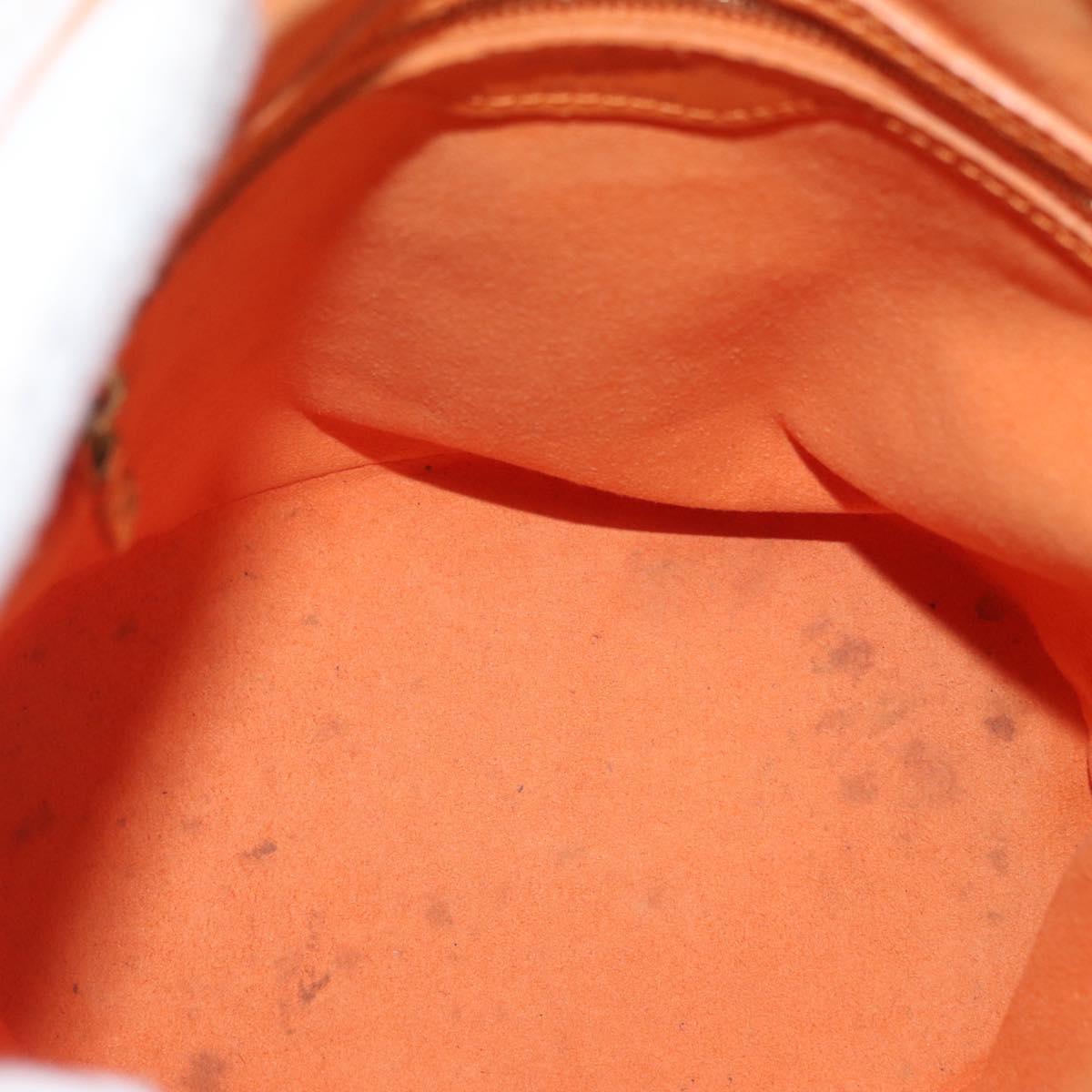 LOUIS VUITTON Epi Bucket PM Shoulder Bag Orange Mandarin M5899H LV Auth AMZ076A