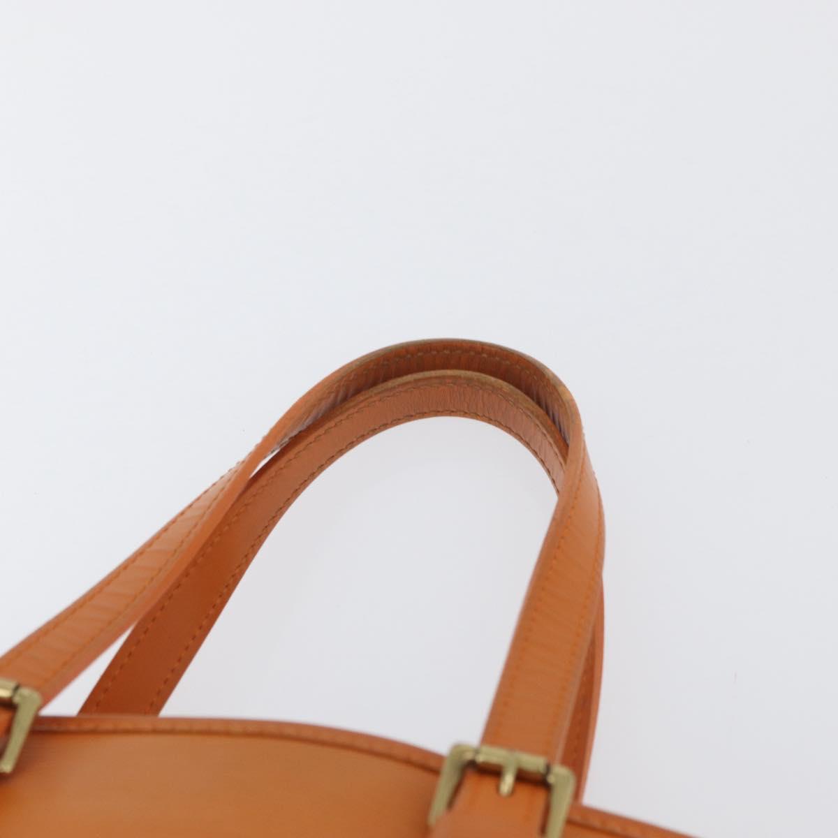 LOUIS VUITTON Epi Bucket PM Shoulder Bag Orange Mandarin M5899H LV Auth AMZ076A