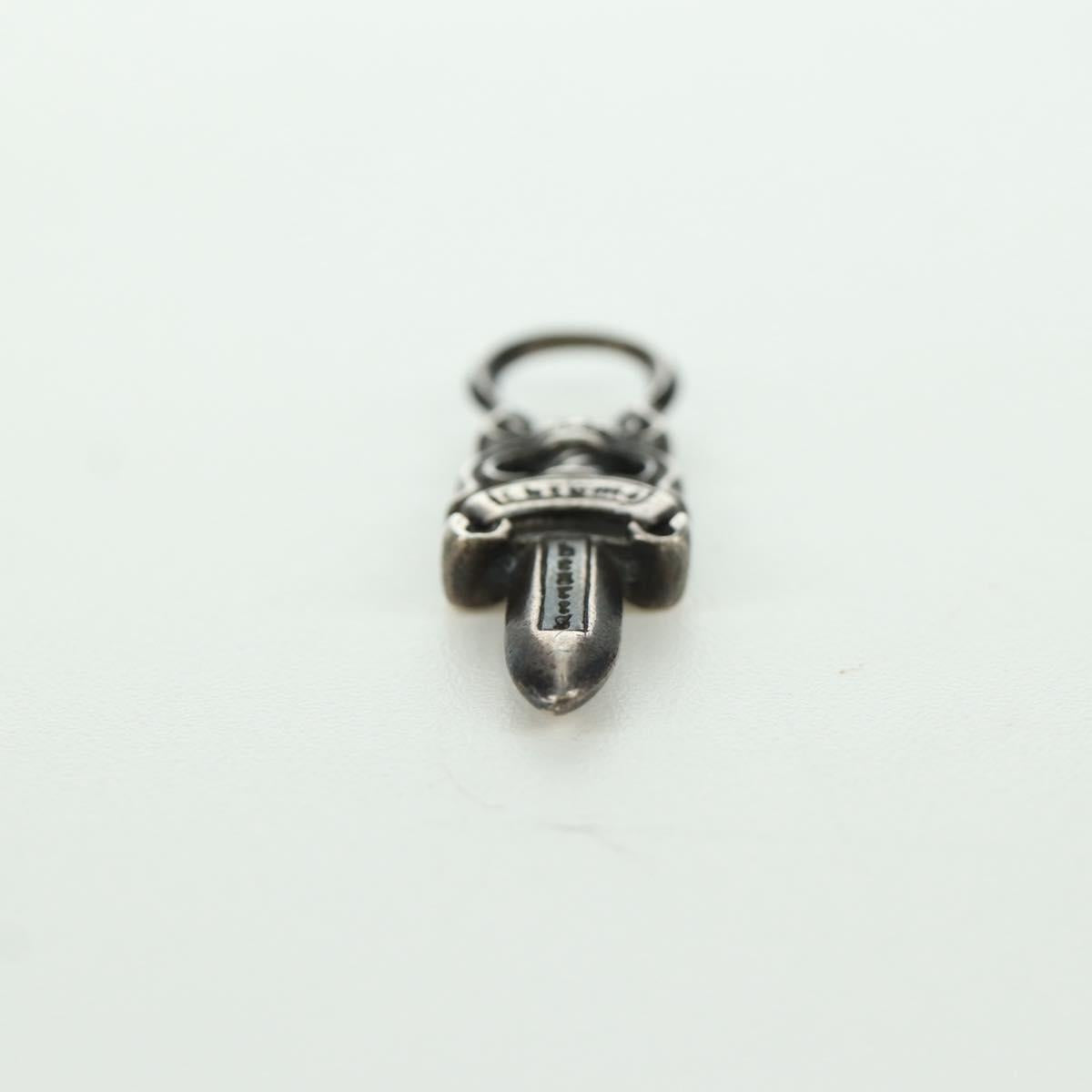 Chrome Hearts Dagger Pendant Top Ag925 Silver Auth AMZ116SM