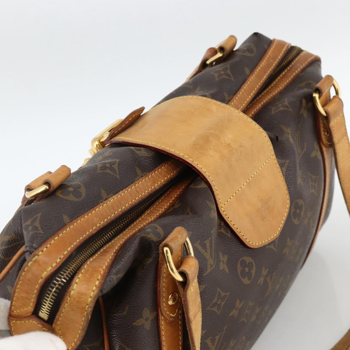 LOUIS VUITTON Monogram Stresa PM Tote Bag N42220 LV Auth AMZ119