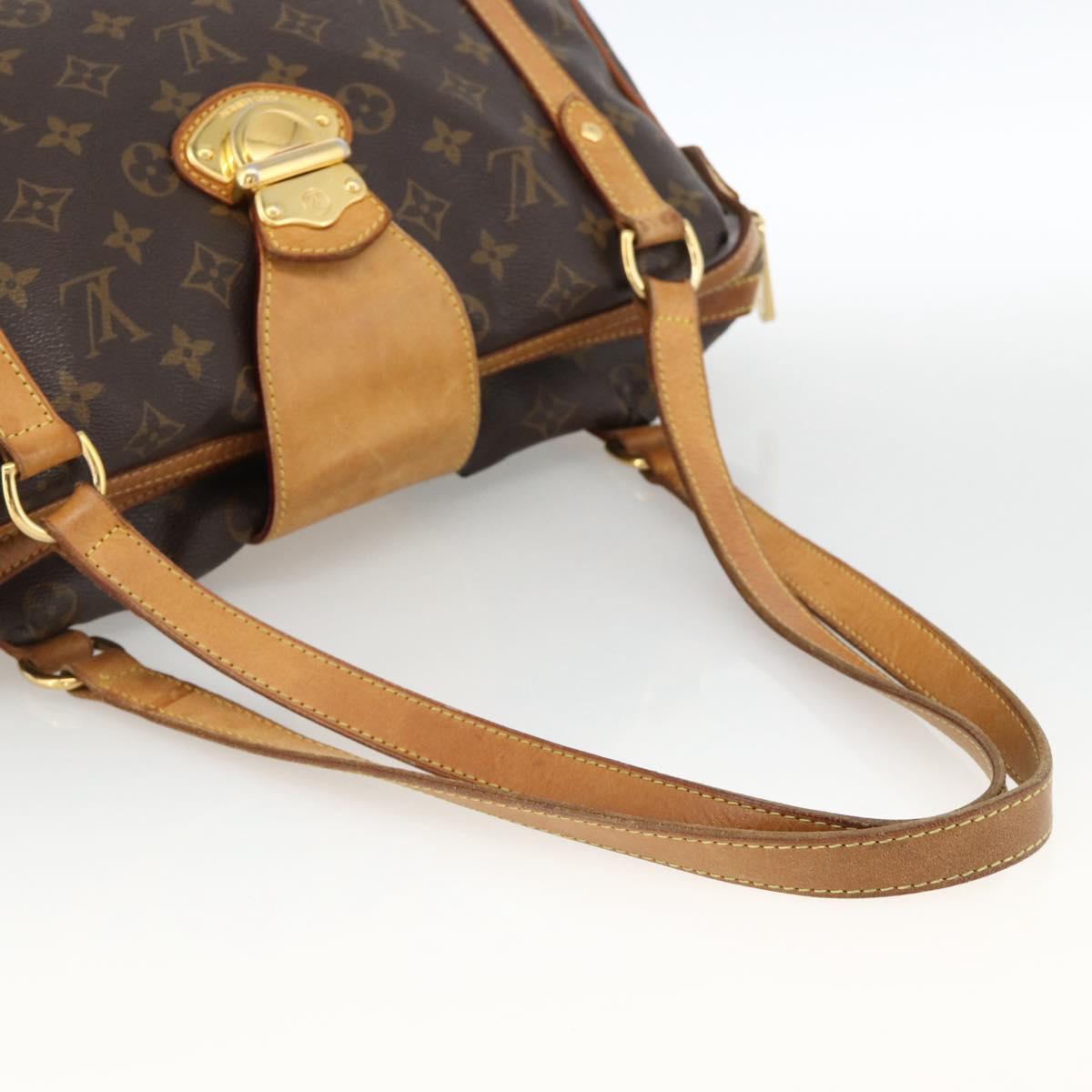 LOUIS VUITTON Monogram Stresa PM Tote Bag N42220 LV Auth AMZ119