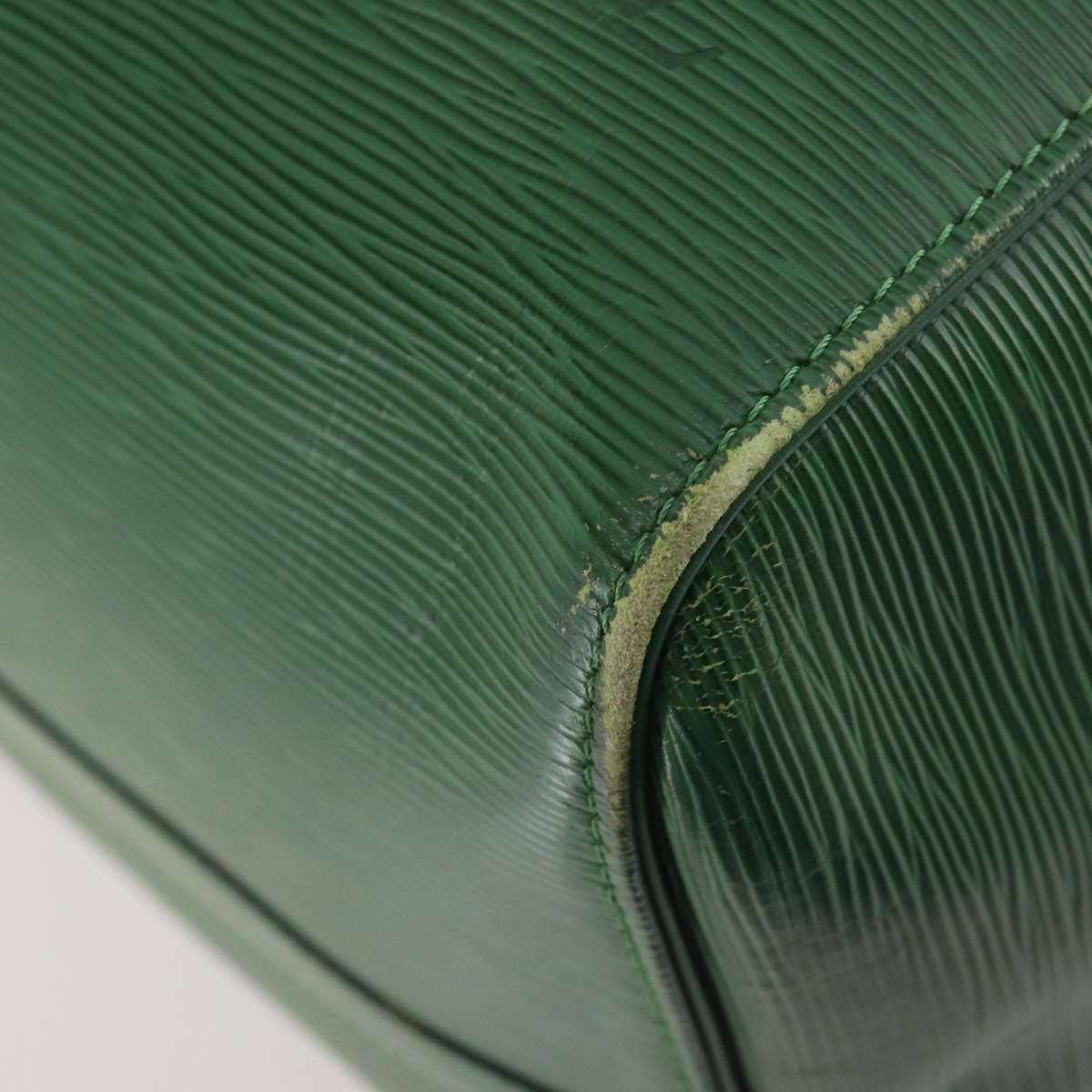 LOUIS VUITTON Epi Keepall 55 Boston Bag Green M42954 LV Auth AMZ128