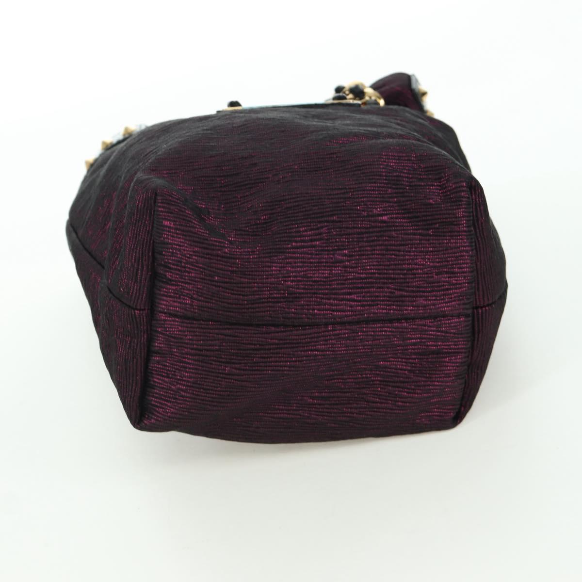 LOUIS VUITTON Monogram Noe Hiver Hand Bag Red WS7365 LV Auth AMZ134SM