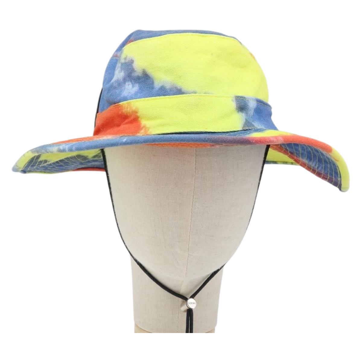 LOEWE Hat cotton Multicolor Auth AMZ141A