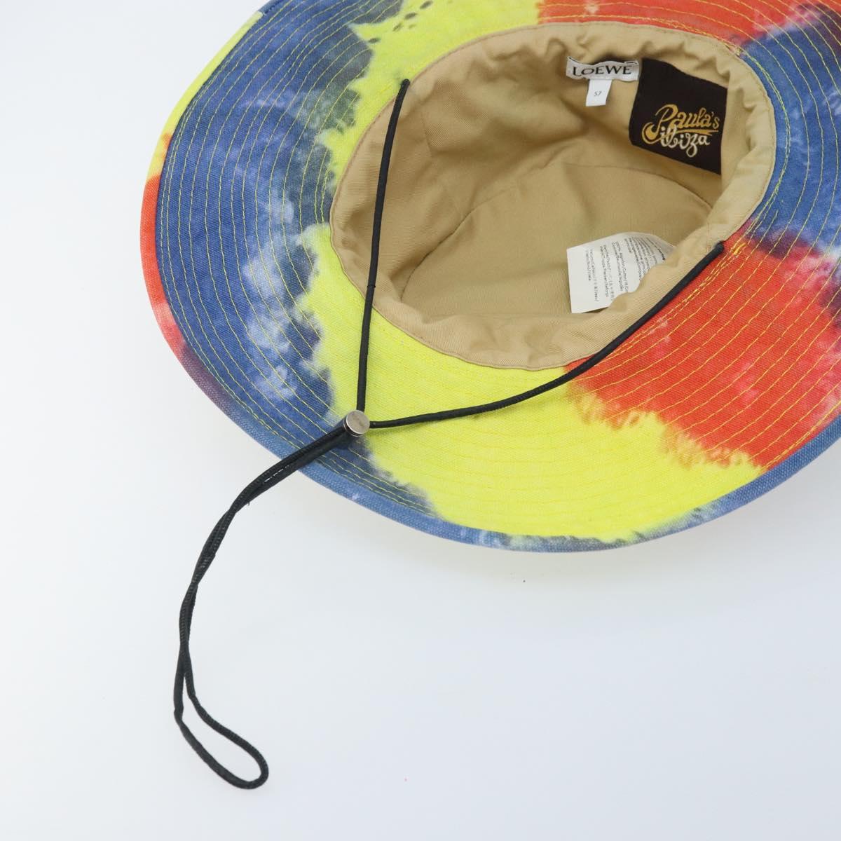 LOEWE Hat cotton Multicolor Auth AMZ141A