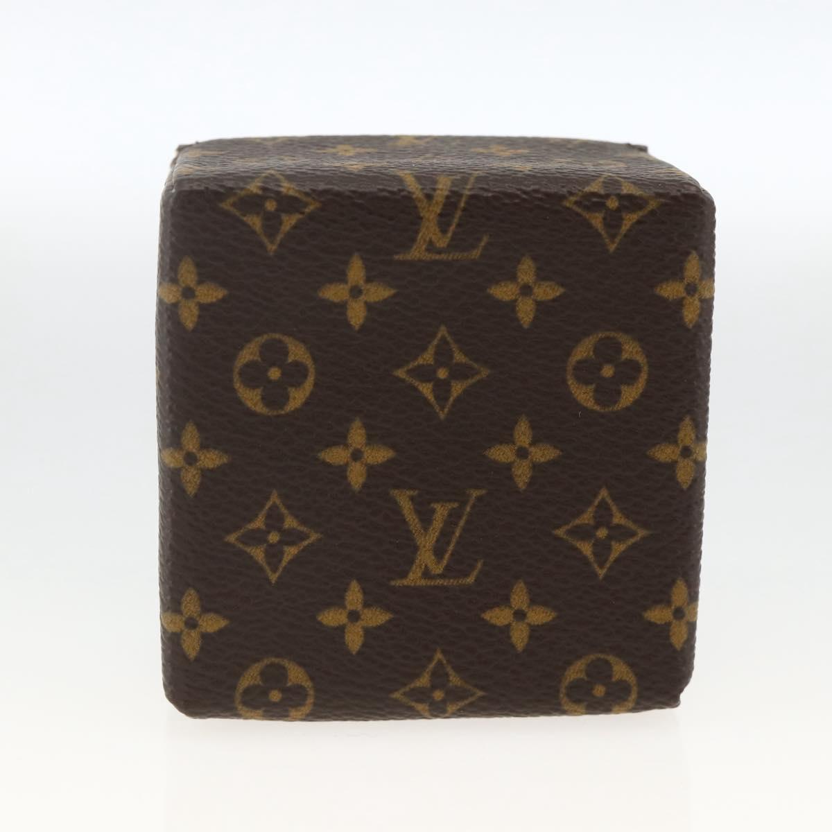 LOUIS VUITTON Monogram Jewelry case Jewelry Box LV Auth AMZ185A