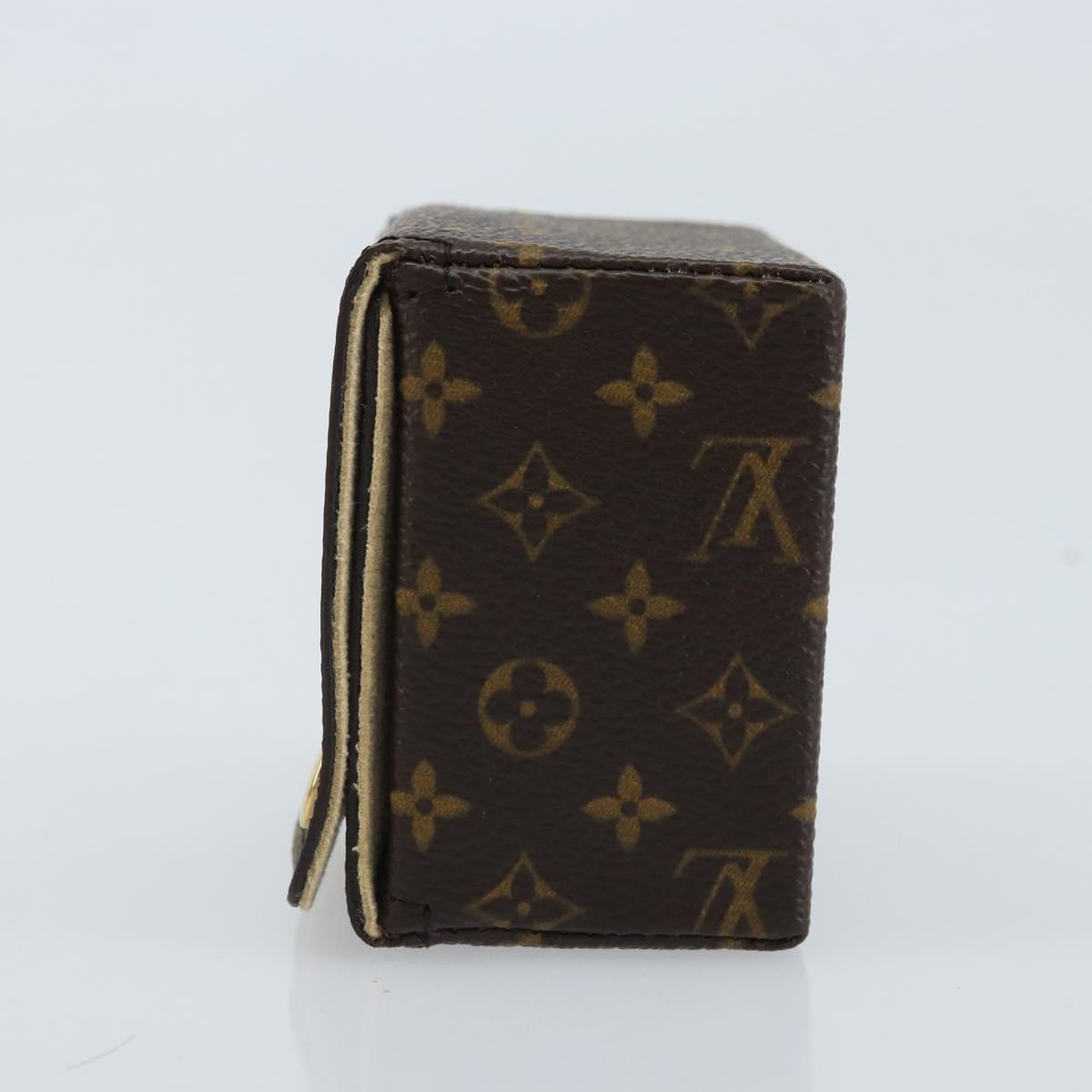 LOUIS VUITTON Monogram Jewelry case Jewelry Box LV Auth AMZ186A