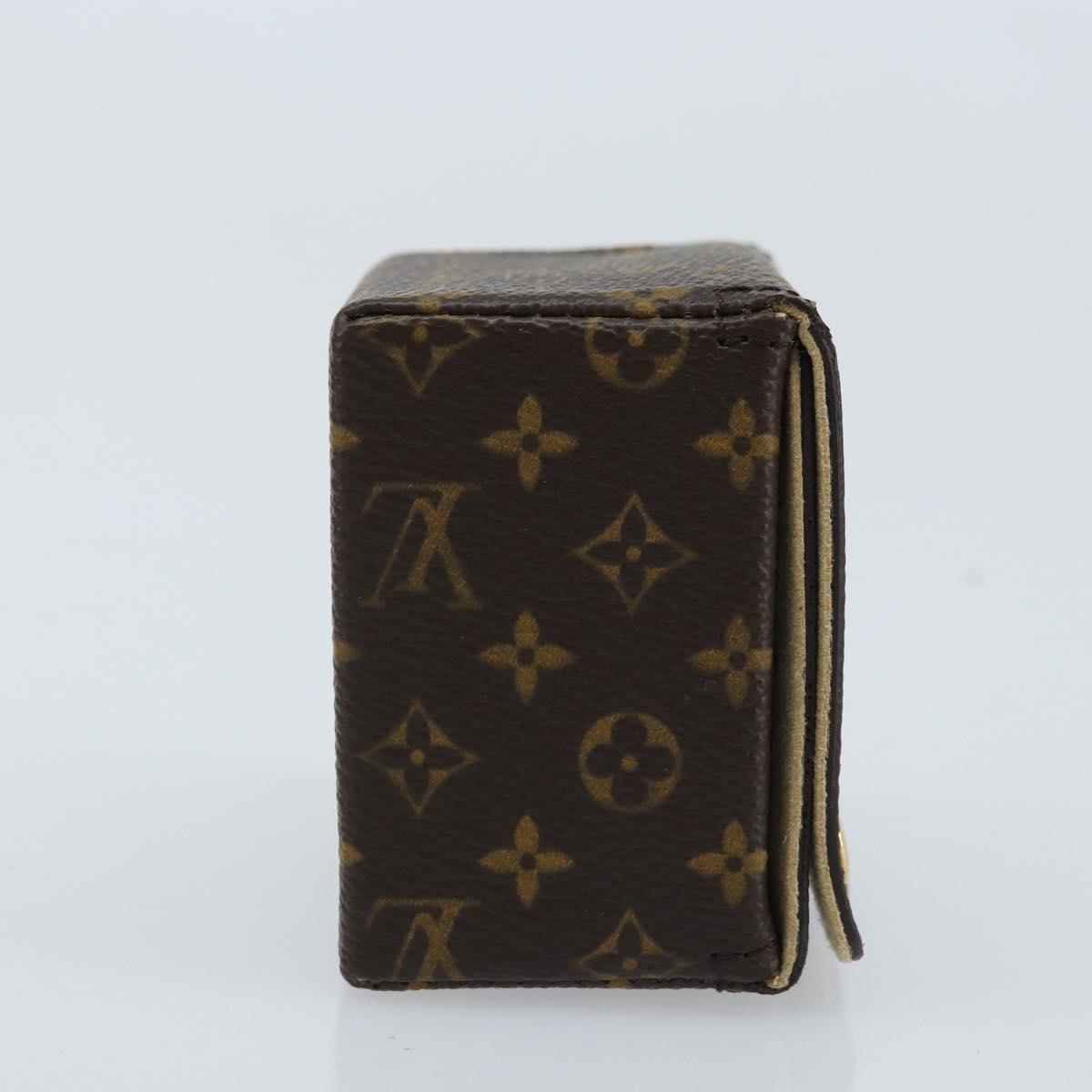 LOUIS VUITTON Monogram Jewelry case Jewelry Box LV Auth AMZ186A