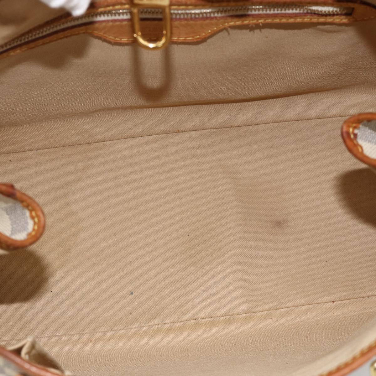 LOUIS VUITTON Damier Azur Batignolles Horizontal Tote Bag N48172 LV Auth AMZ302