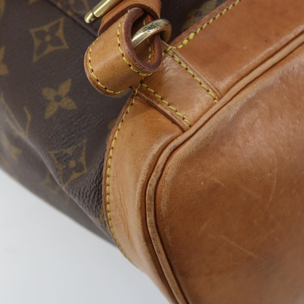 LOUIS VUITTON Monogram Montsouris MM Backpack M51136 LV Auth AMZ303A