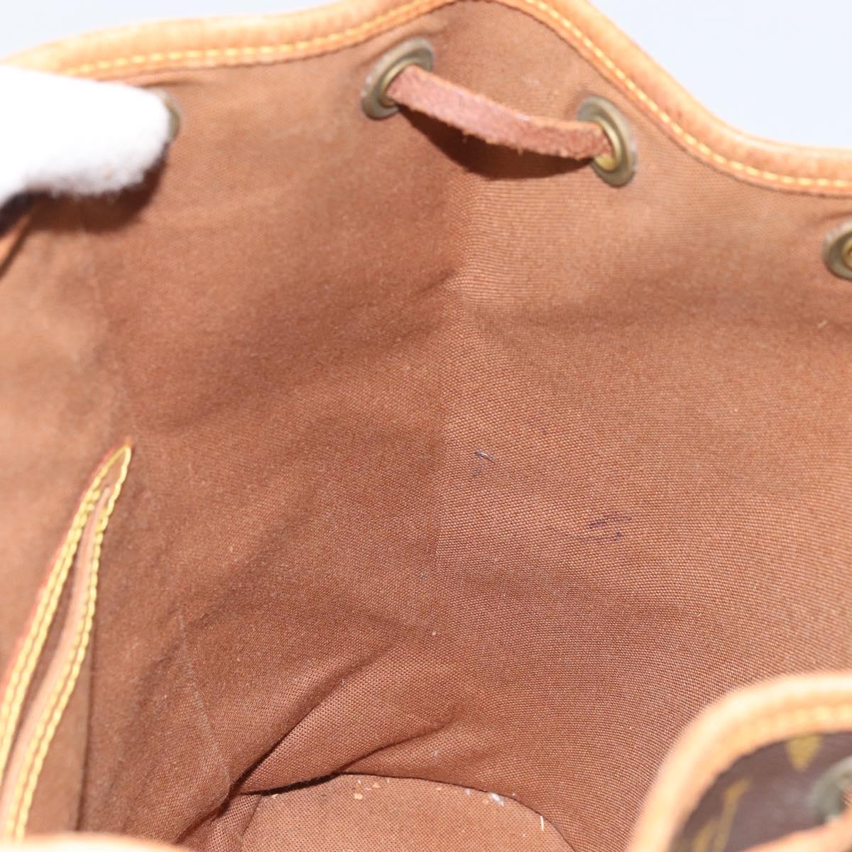 LOUIS VUITTON Monogram Montsouris MM Backpack M51136 LV Auth AMZ304