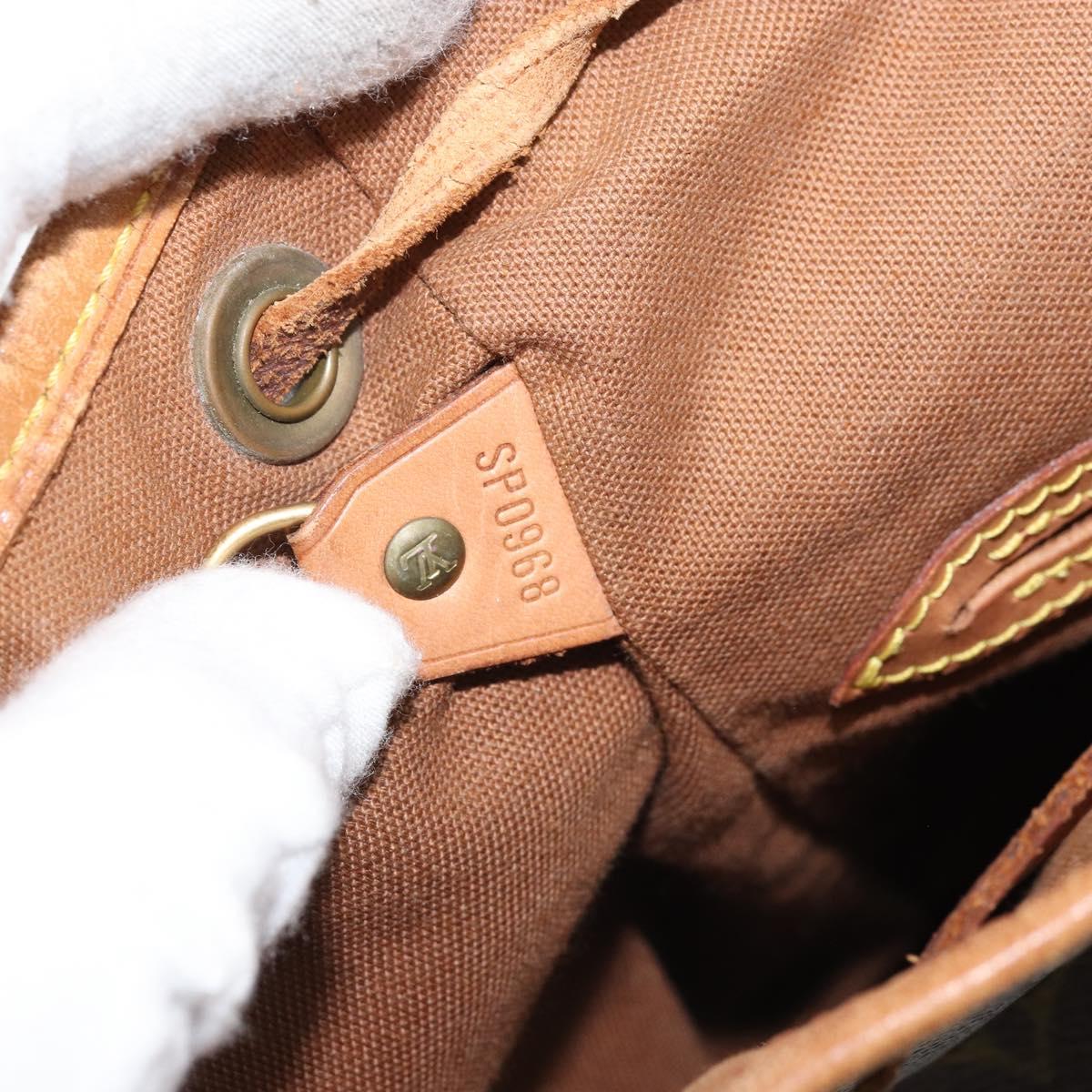 LOUIS VUITTON Monogram Montsouris MM Backpack M51136 LV Auth AMZ304