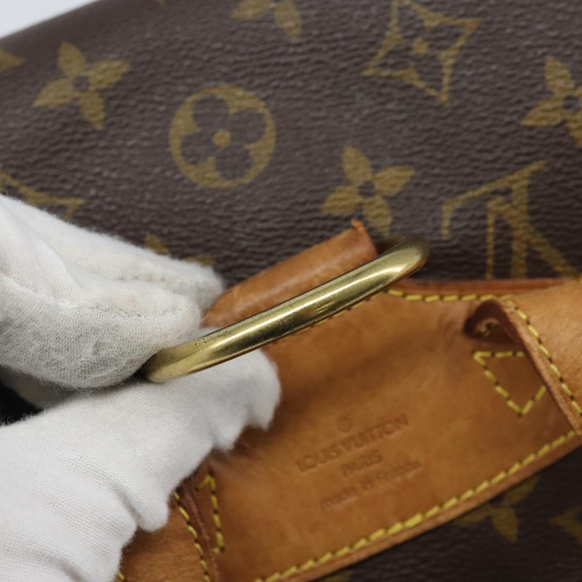 LOUIS VUITTON Monogram Montsouris MM Backpack M51136 LV Auth AMZ304
