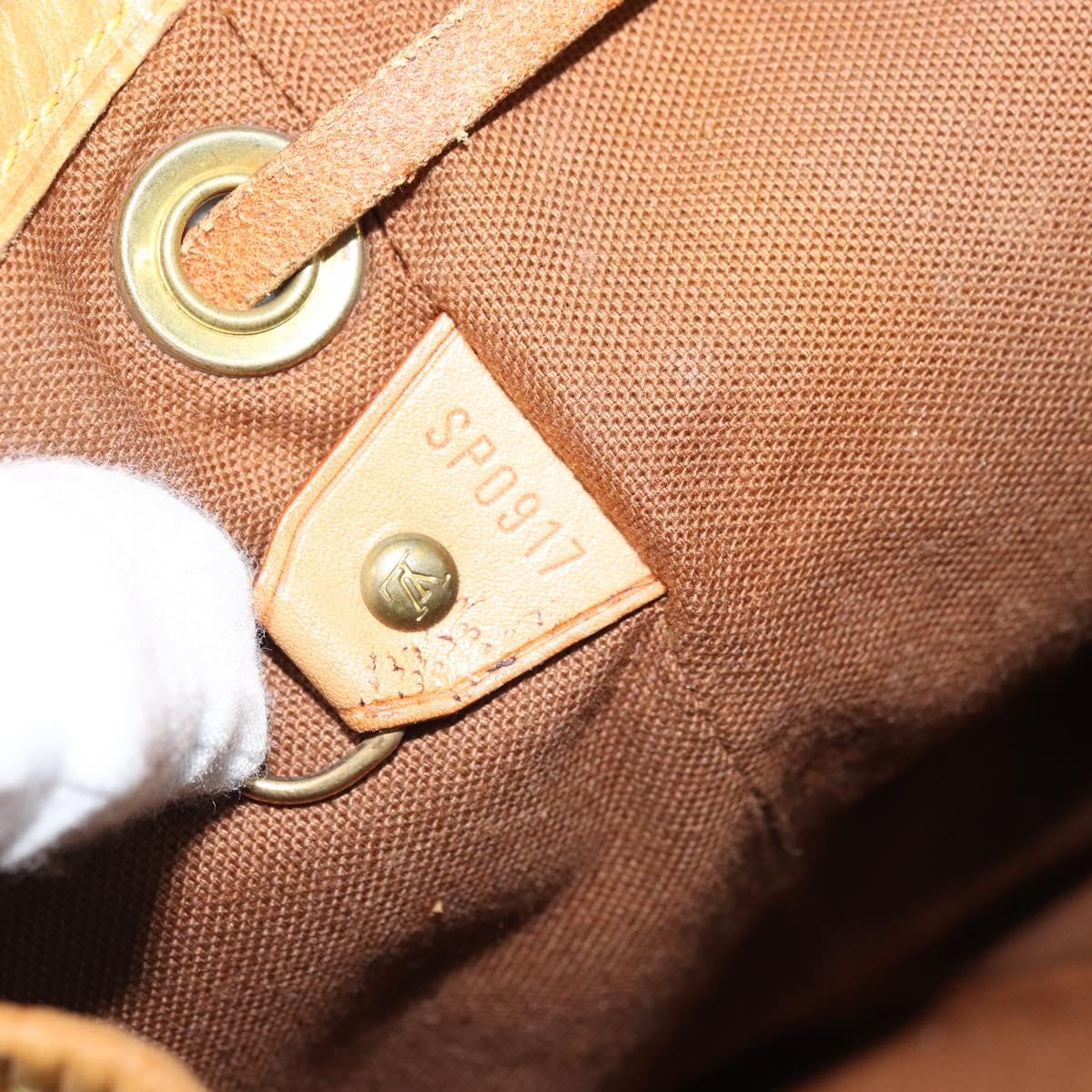 LOUIS VUITTON Monogram Montsouris PM Backpack M51137 LV Auth AMZ312