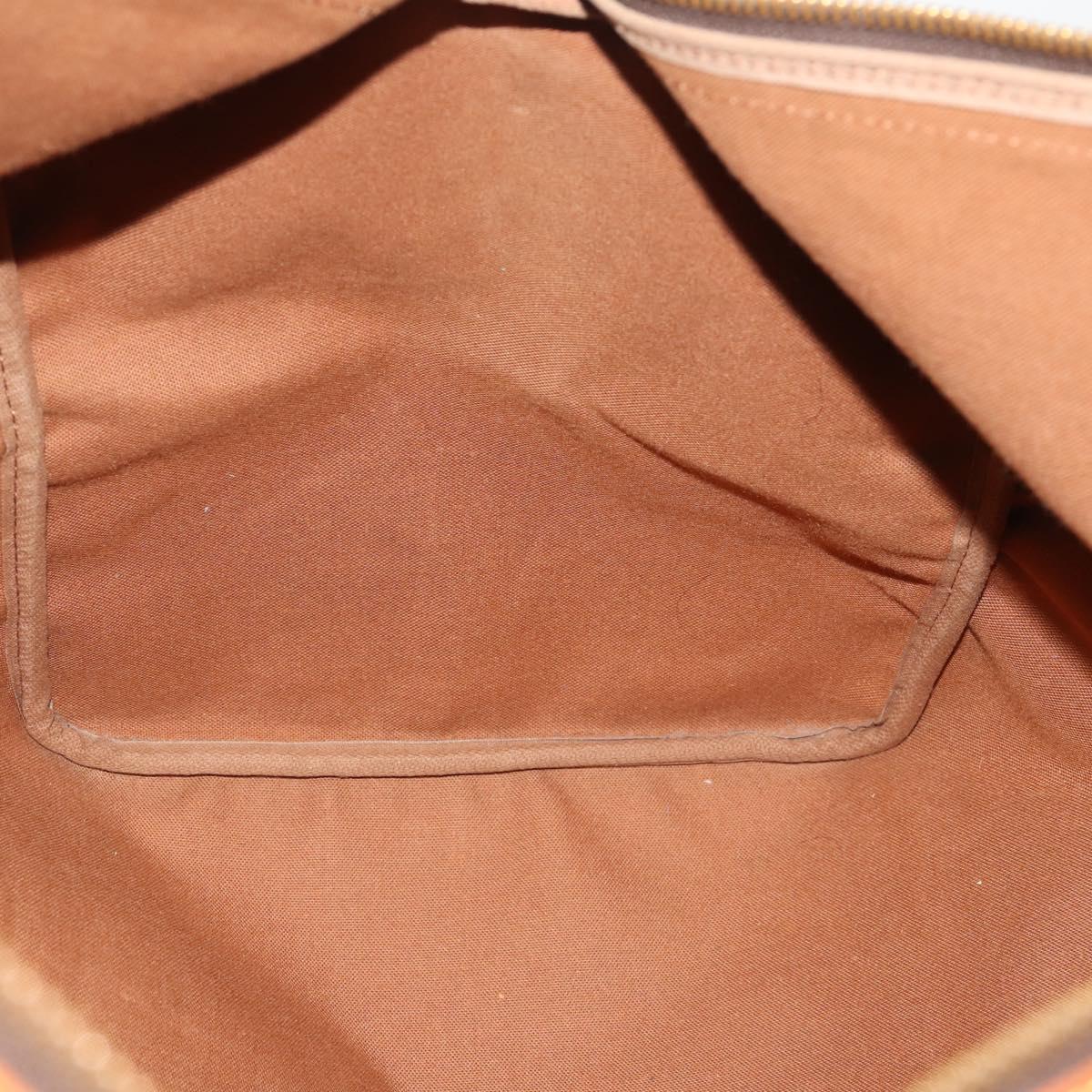 LOUIS VUITTON Monogram Sac Souple 55 Boston Bag M41622 LV Auth AMZ328