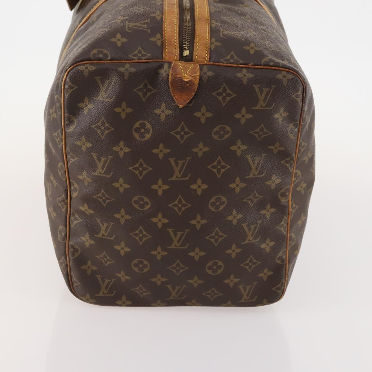 LOUIS VUITTON Monogram Sac Souple 55 Boston Bag M41622 LV Auth AMZ328
