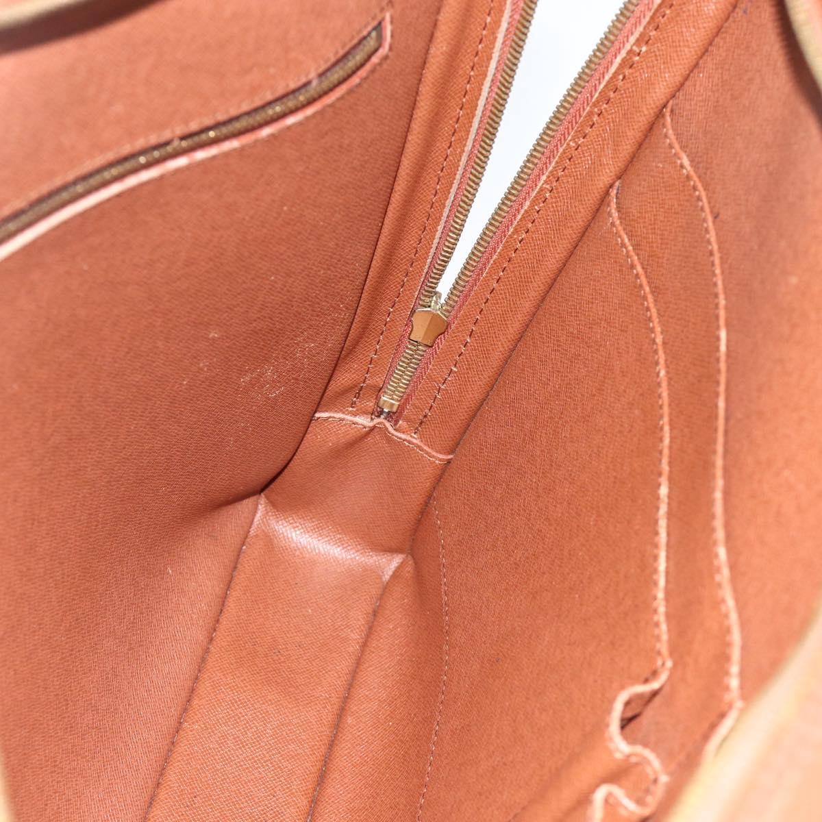 LOUIS VUITTON Epi Porte Documents Voyage Business Bag Brown M54478 Auth AMZ331