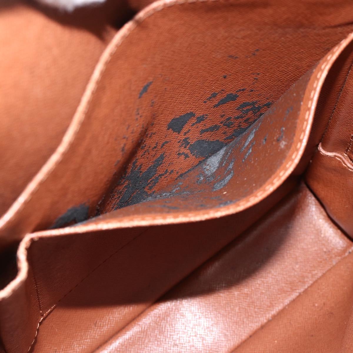 LOUIS VUITTON Epi Porte Documents Voyage Business Bag Brown M54478 Auth AMZ331