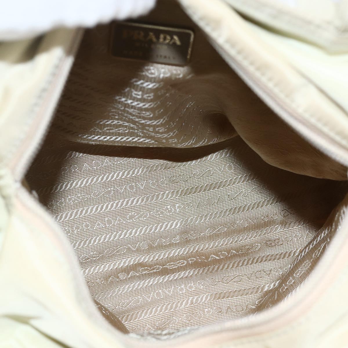 PRADA Tote Bag Nylon Pink Auth AMZ340