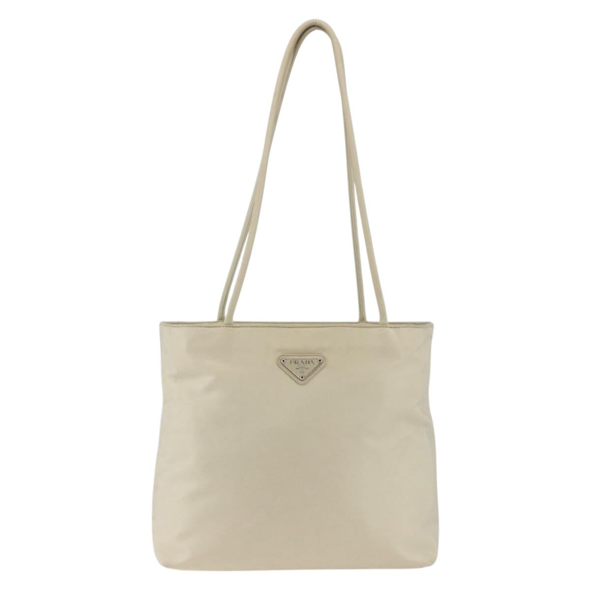 PRADA Tote Bag Nylon Pink Auth AMZ340
