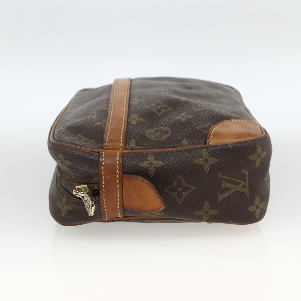 LOUIS VUITTON Monogram Compiegne 28 Clutch Bag M51845 LV Auth AMZ346