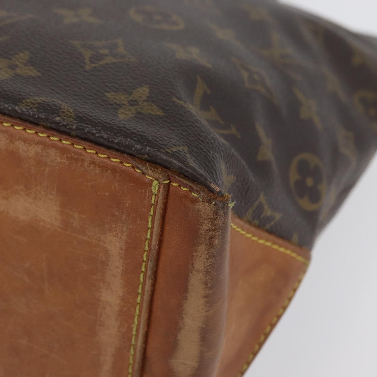 LOUIS VUITTON Monogram Cabas Mezzo Tote Bag M51151 LV Auth AMZ350