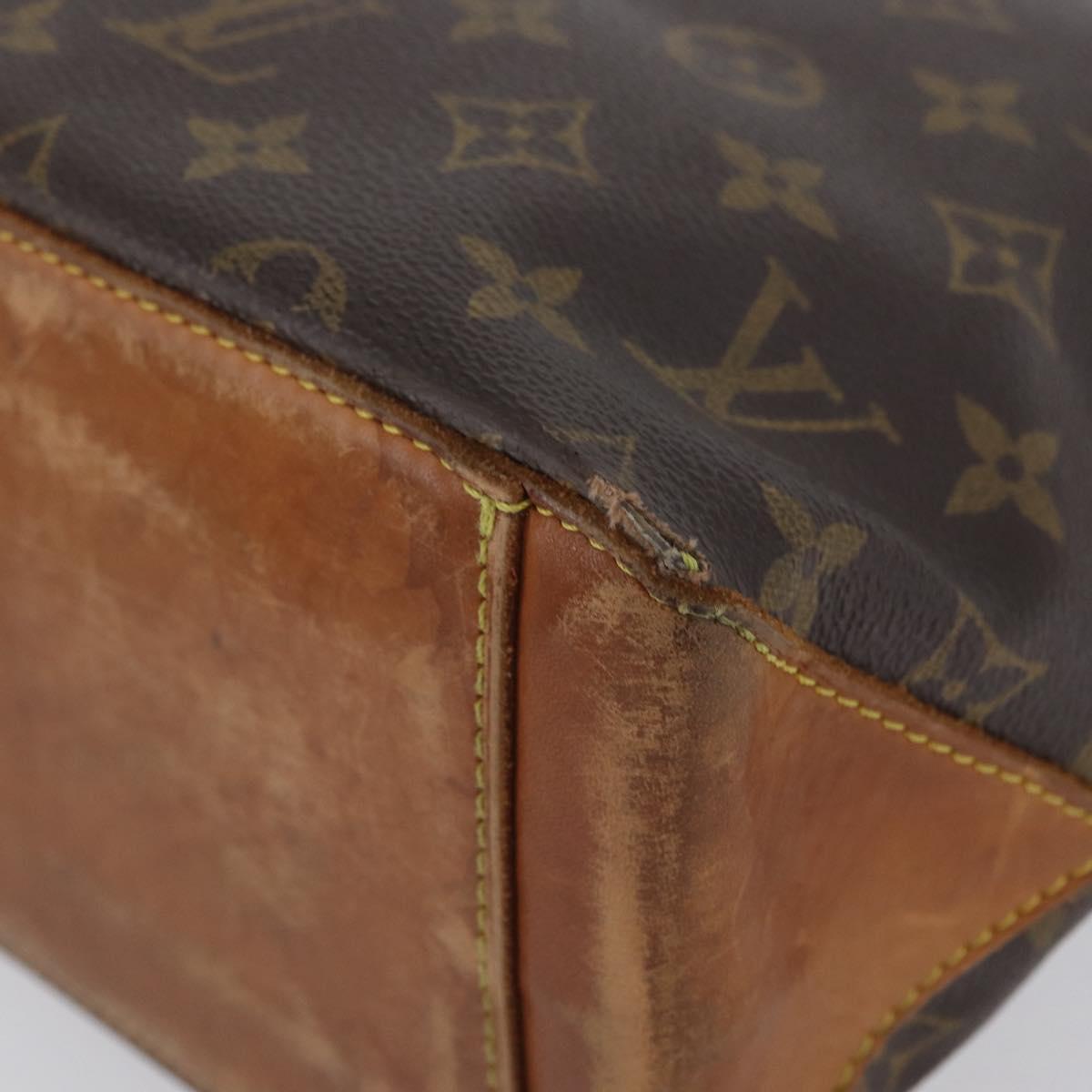LOUIS VUITTON Monogram Cabas Mezzo Tote Bag M51151 LV Auth AMZ350