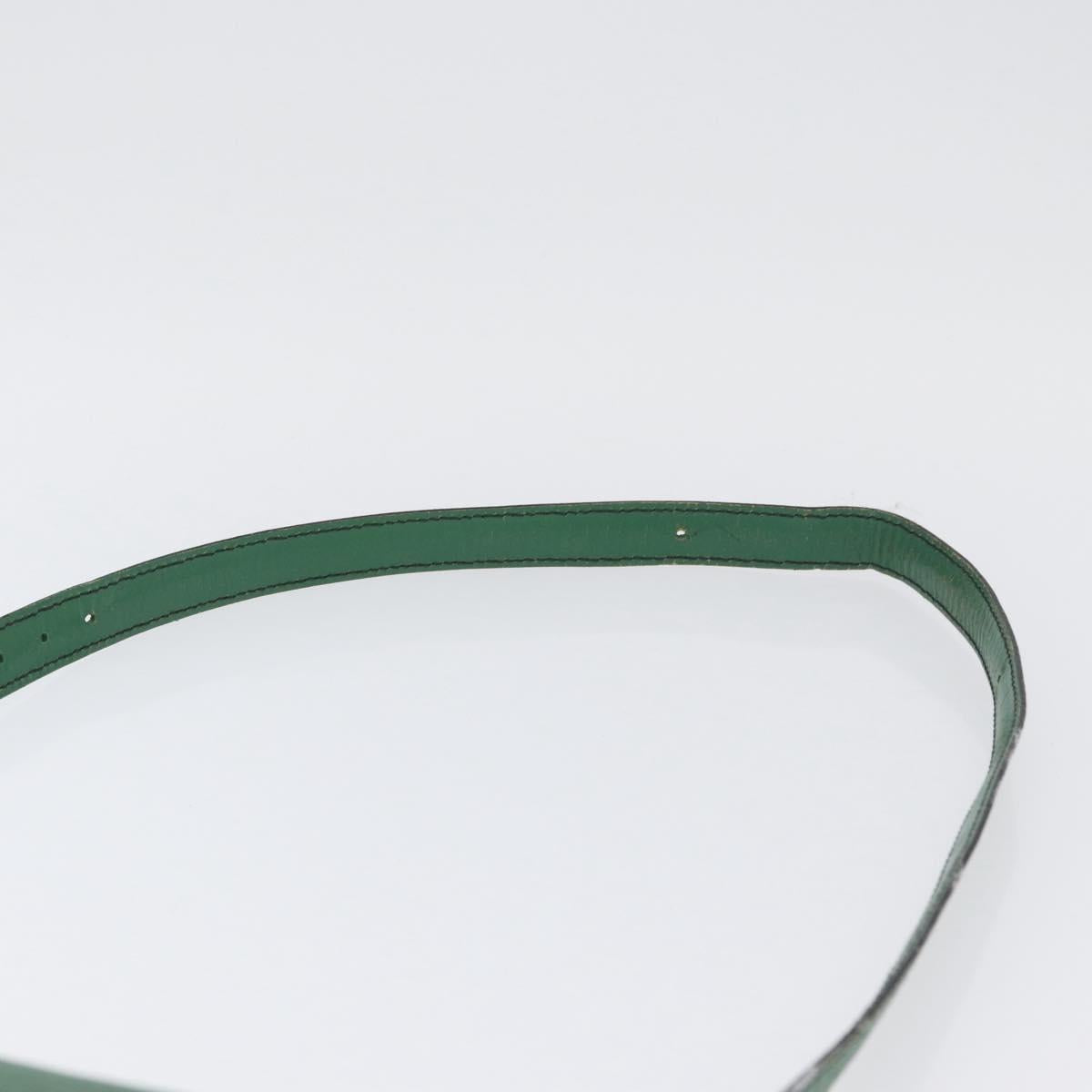 LOUIS VUITTON Epi Cartouchiere MM Shoulder Bag Green M52244 LV Auth AMZ360