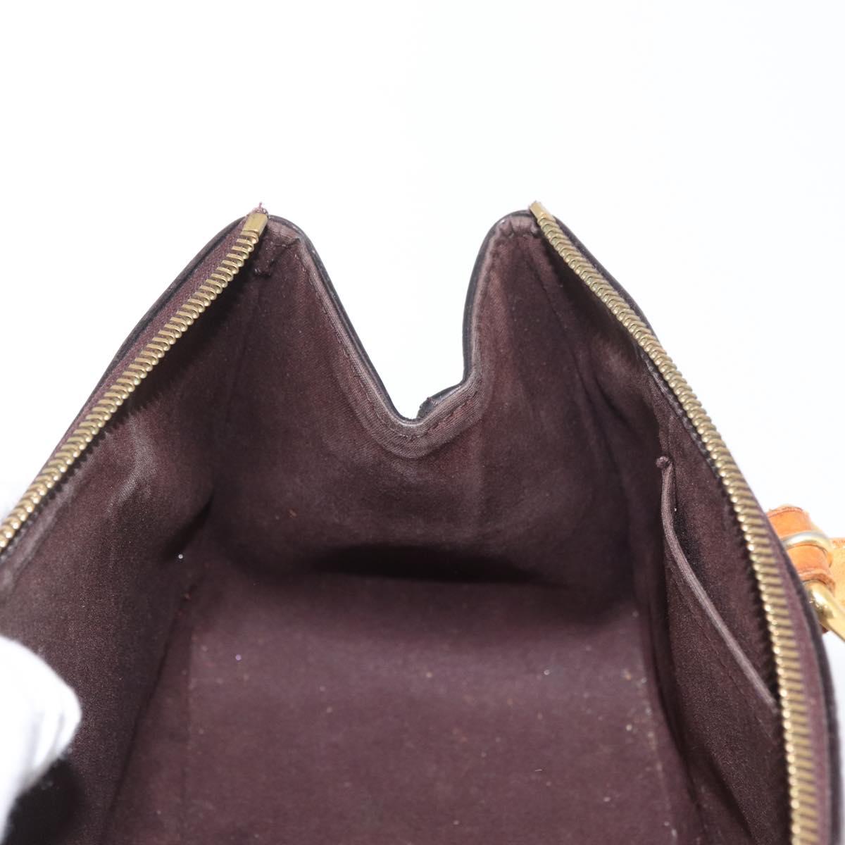 LOUIS VUITTON Monogram Vernis Rosewood Avenue Bag Amarante M93510 Auth AMZ365