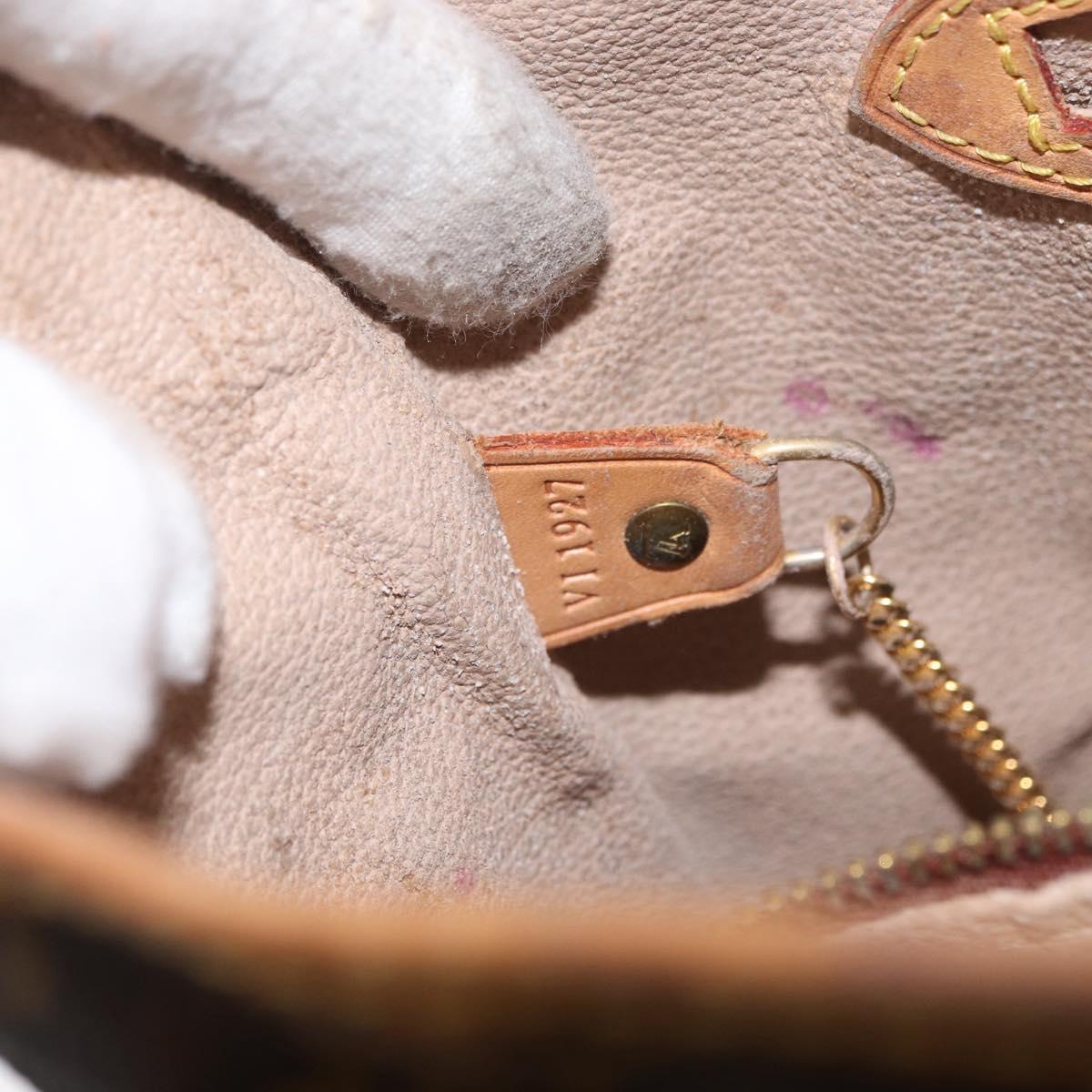 LOUIS VUITTON Monogram Bucket GM Shoulder Bag M42236 LV Auth AMZ387