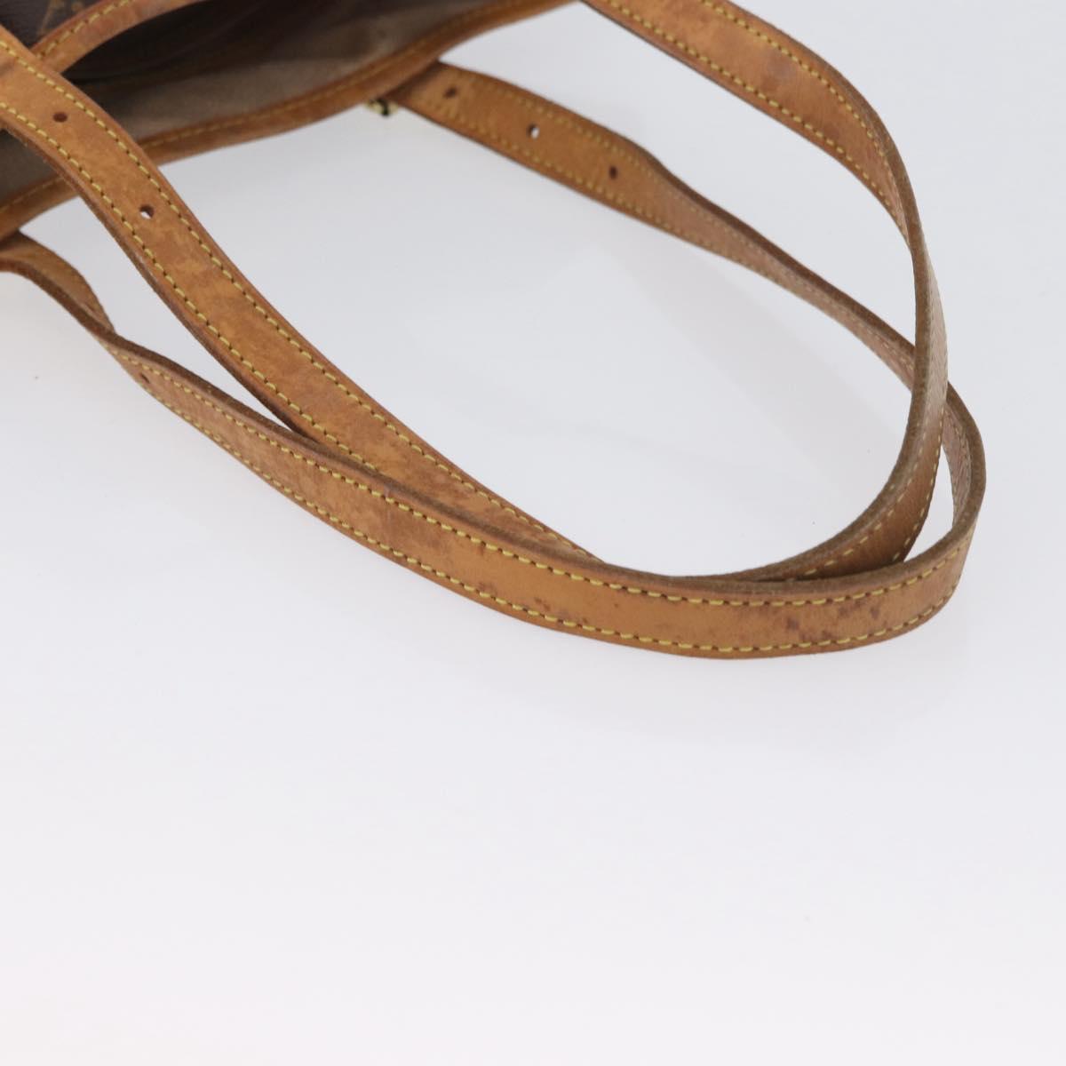LOUIS VUITTON Monogram Bucket GM Shoulder Bag M42236 LV Auth AMZ387
