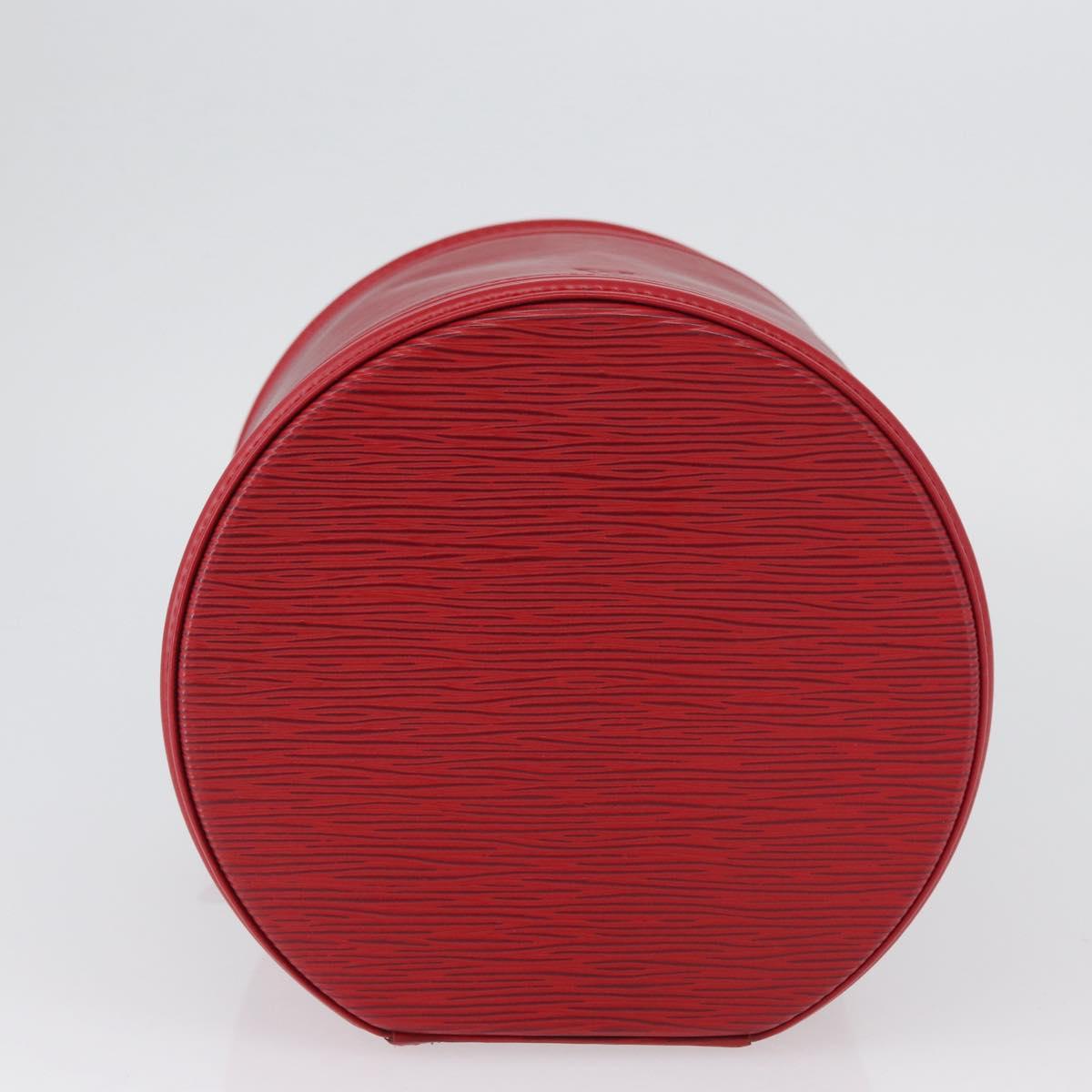 LOUIS VUITTON Epi Cannes Hand Bag Red M48037 LV Auth AMZ418