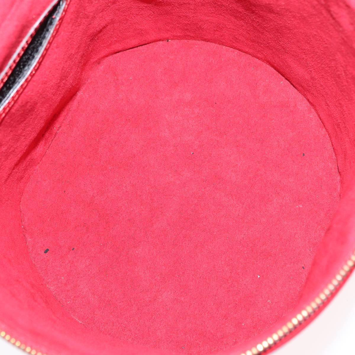 LOUIS VUITTON Epi Cannes Hand Bag Red M48037 LV Auth AMZ418