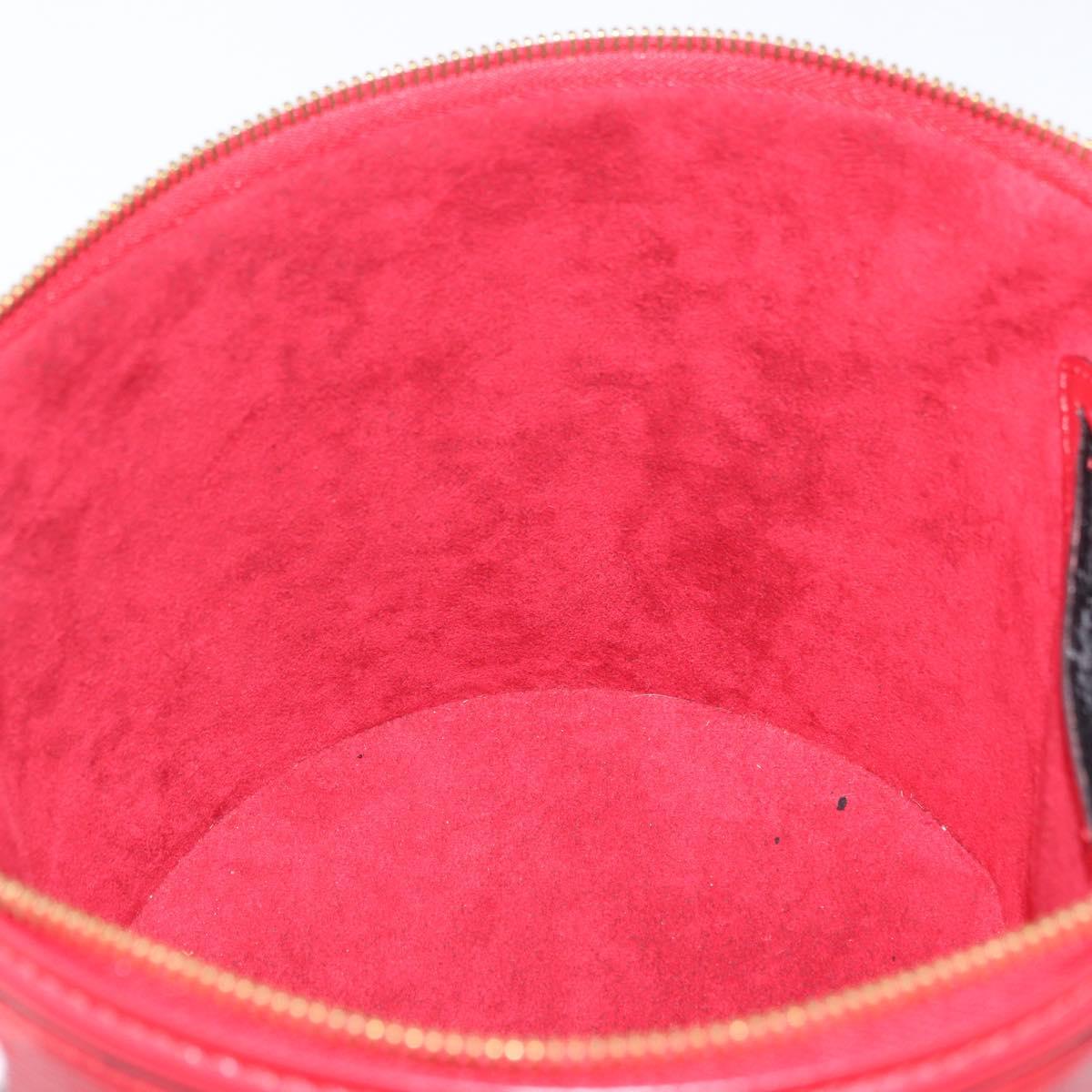 LOUIS VUITTON Epi Cannes Hand Bag Red M48037 LV Auth AMZ418