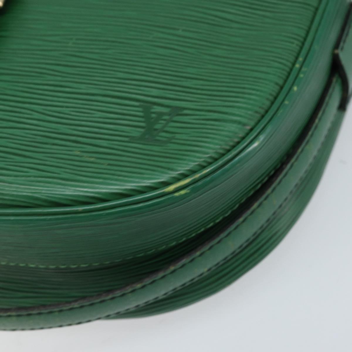 LOUIS VUITTON Epi Jeune Fille MM Shoulder Bag Green M52154 LV Auth AMZ419