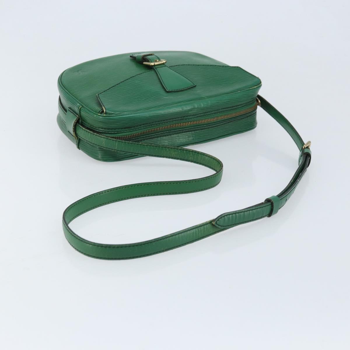 LOUIS VUITTON Epi Jeune Fille MM Shoulder Bag Green M52154 LV Auth AMZ419
