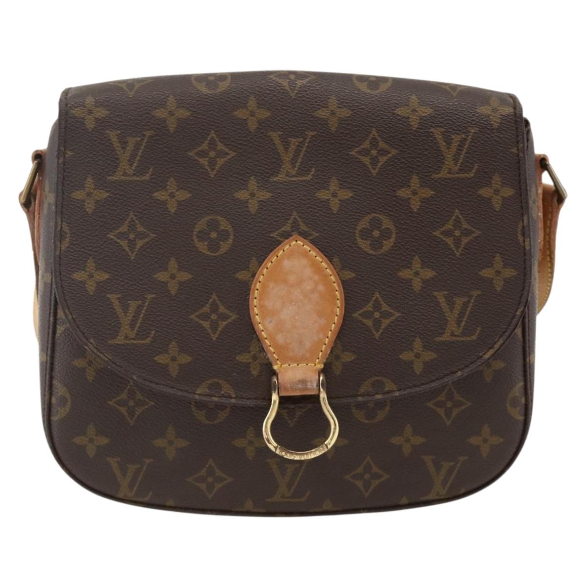 LOUIS VUITTON Monogram Saint Cloud GM Shoulder Bag M51242 LV Auth AMZ429